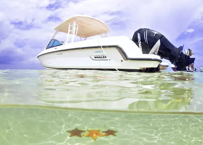 Boat at Starfish Point